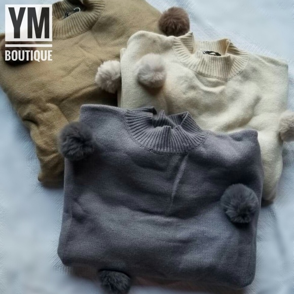 Fluffy pompom sweater - Picture 5 of 5